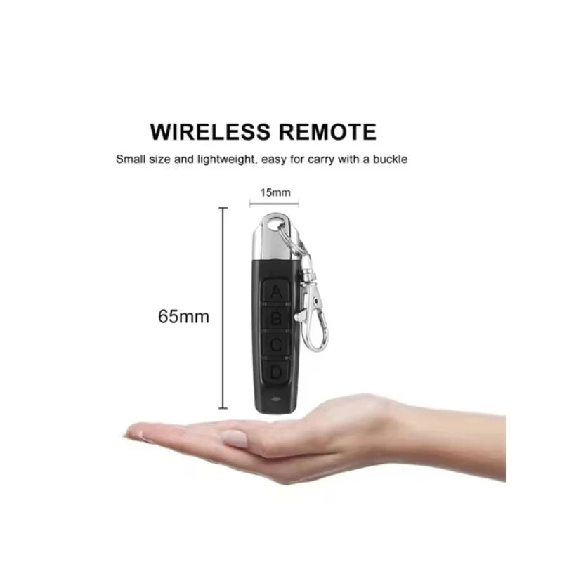Universal Garage Remote Duplicator — 433 MHz, 4 Buttons
