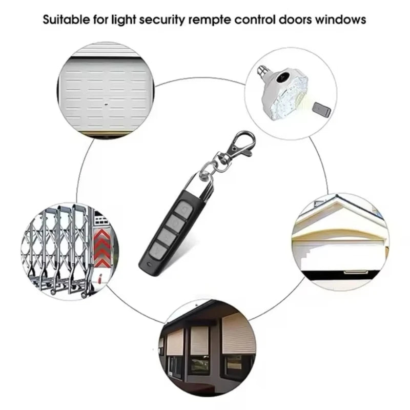 Universal Garage Remote Duplicator — 433 MHz, 4 Buttons